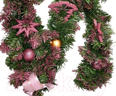 Гирлянда еловая Merry Bear EBE2223001 (1.8м, с шишками)