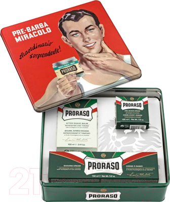Набор косметики для бритья Proraso Gino