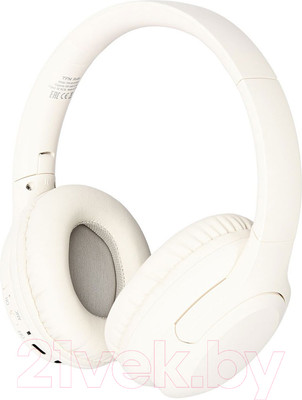 Беспроводные наушники TFN Studio ANC / TFN-HS-BT350BG (бежевый)