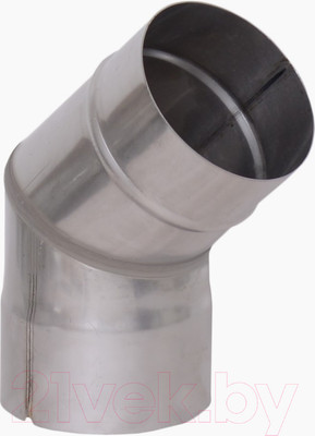 Поворот дымохода КПД 45 439/0.8мм ф130