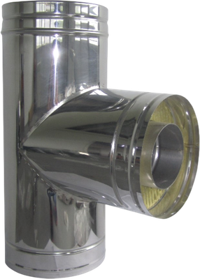 Тройник для дымохода КПД Сэндвич 90 ф130х200