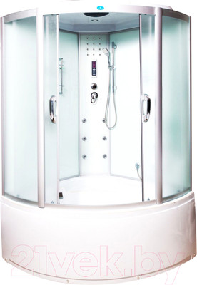 Душевая кабина Водный мир ВМ-8850 130x130 (белый/матовое стекло)