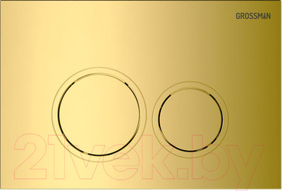 Кнопка для инсталляции Grossman Cosmo 700.K31.01.300.300 (золото глянцевое)