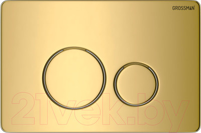 Кнопка для инсталляции Grossman Style 700.K31.05.30M.30M (золото глянцевое)