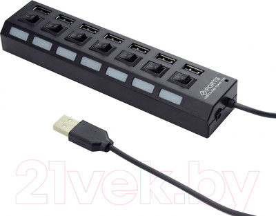 USB-хаб Gembird UHB-U2P7-02