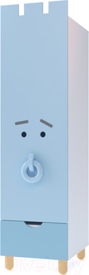 Шкаф-пенал Файрум Тови / ФР20-ТВ01 (голубой)