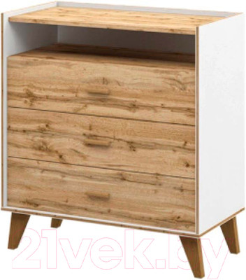 Комод Мебель-Неман Сканди МН-036-17 (1) (белый)