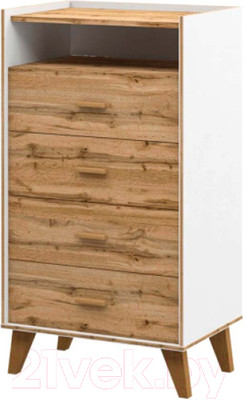 Комод Мебель-Неман Сканди МН-036-18 (1) (белый)