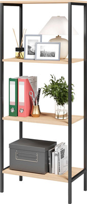 Стеллаж Mio Tesoro Joy Loft (дуб сонома/черный)