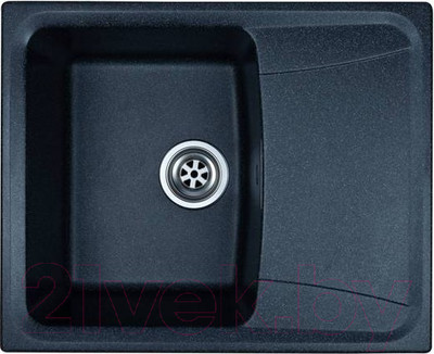 Мойка кухонная Granrus GR-615 (черный)