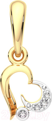 Подвеска из розового золота ZORKA 440392.14K.R (с фианитами)