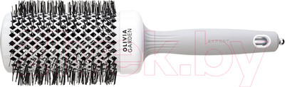 Расческа Olivia Garden Термобрашинг Expert Blowout Shine White&Grey (55мм)