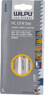Набор пильных полотен Wilpu 210600005 (5шт)
