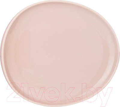 Тарелка закусочная (десертная) Bronco Fusion / 263-1004 (пудровый)