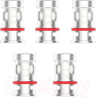 Набор испарителей VooPoo PnP Mesh DW60 (0.6 Ом, 5шт)