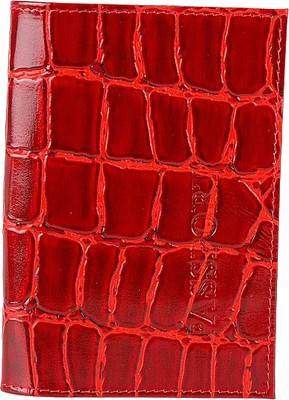 Обложка на паспорт Poshete 604-002ET-RED (красный)