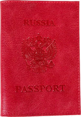 Обложка на паспорт Poshete 604-002K/NPK-RED (красный)