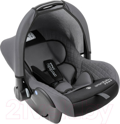 Автокресло Amarobaby Baby Comfort / AB222008BC/1109 (серый/черный)