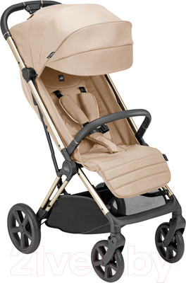 Детская прогулочная коляска Cam Off-Road / ART823/205 (бежевый/золото/черный)