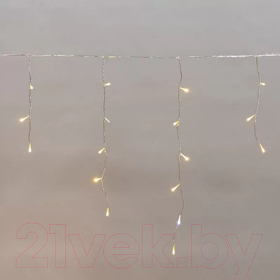 Светодиодная бахрома Neon-Night Айсикл 255-596 (25x0.6м, теплый белый)