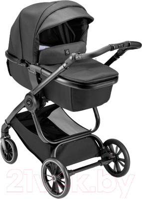 Детская универсальная коляска Cam Avant 2 в 1 / ART968-T582+ART805T-V90S (черный/матовый черный)