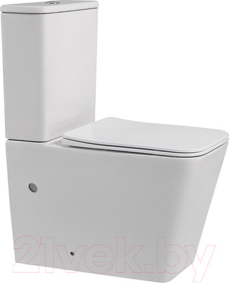 Унитаз напольный Abber Rechteck AC1210 (белый)