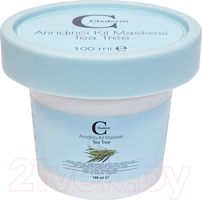 Маска для лица кремовая Claderm Tea Tree (100мл)