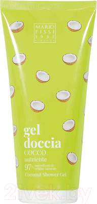 Гель для душа Mario Fissi 1937 Cocco Интенсивное питание с ароматом кокоса (200мл)