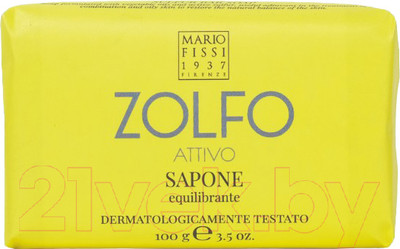 Мыло твердое Mario Fissi 1937 Восстанавливающее баланс (100г)