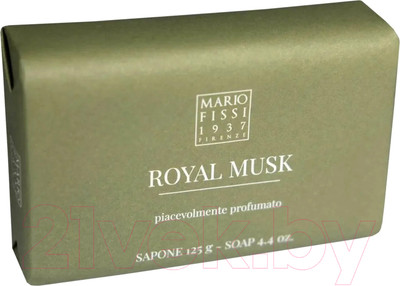Мыло твердое Mario Fissi 1937 Королевский мускус (125г)