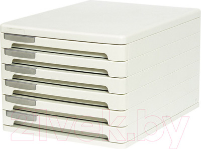 Лоток для бумаг Erich Krause Classic. Файл-кабинет / 63 (серый)