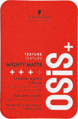 Крем для укладки волос Schwarzkopf Professional Osis Mighty Matte Сильный матирующий (100мл)