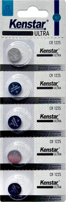Комплект батареек Kenstar CR1225-5BL 3V / KS-CR1225-5BL