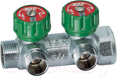 Коллектор отопления FAR ВР-НР 3/4" / FAR 3821 134