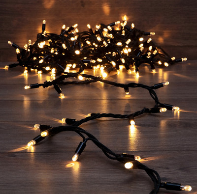 Светодиодная гирлянда ULED Стринг-лайт ULED-SL-100-220V-(W-G) (10м)