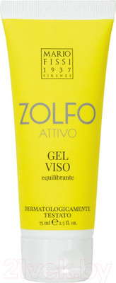 Гель для лица Mario Fissi 1937 Zolfo Attivo Equilibrante Восстанавливающий баланс (75мл)