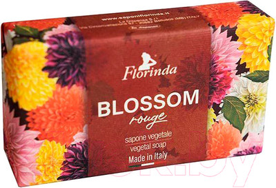 Мыло твердое Florinda Алые цветы (200г)