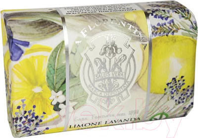 Мыло твердое La Florentina Лимон и лаванда (200г)