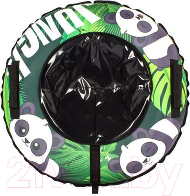 Тюбинг-ватрушка Snowstorm BZ-80 Panda / W112864 (80см, зеленый/черный)