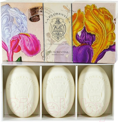 Набор мыла La Florentina Флорентийский ирис (3x150г)