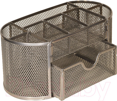 Органайзер настольный inФормат IF-MO9-SIL (серебристый)