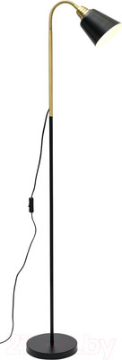 Торшер ArtStyle HT-731B (черный/латунь)