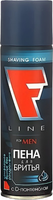 Пена для бритья F Line Классическая с D-Пантенолом (225мл)