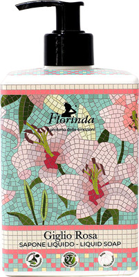 Мыло жидкое Florinda Розовая Лилия / 70492 (500мл)