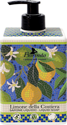 Мыло жидкое Florinda Прибрежный Лимон / 70491 (500мл)