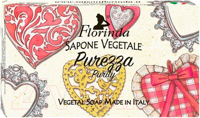 Мыло твердое Florinda Чистота / 65379 (100г)