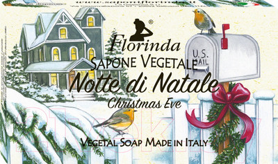 Мыло твердое Florinda Сочельник / 62195 (100г)
