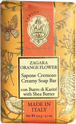 Мыло твердое La Florentina Butterfly Флердоранж (275г)