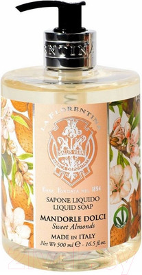 Мыло жидкое La Florentina Сладкий миндаль (500мл)