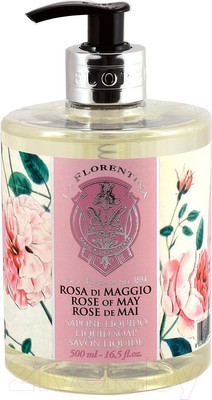 Мыло жидкое La Florentina Майская роза (500мл)